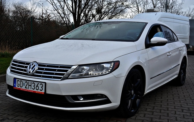 Volkswagen CC cena 39500 przebieg: 266000, rok produkcji 2013 z Żychlin małe 232